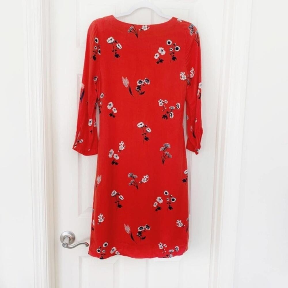 Joules Alison Floral Print A-Line Dress‎ Red Size 2 new@!! - Picture 8 of 14